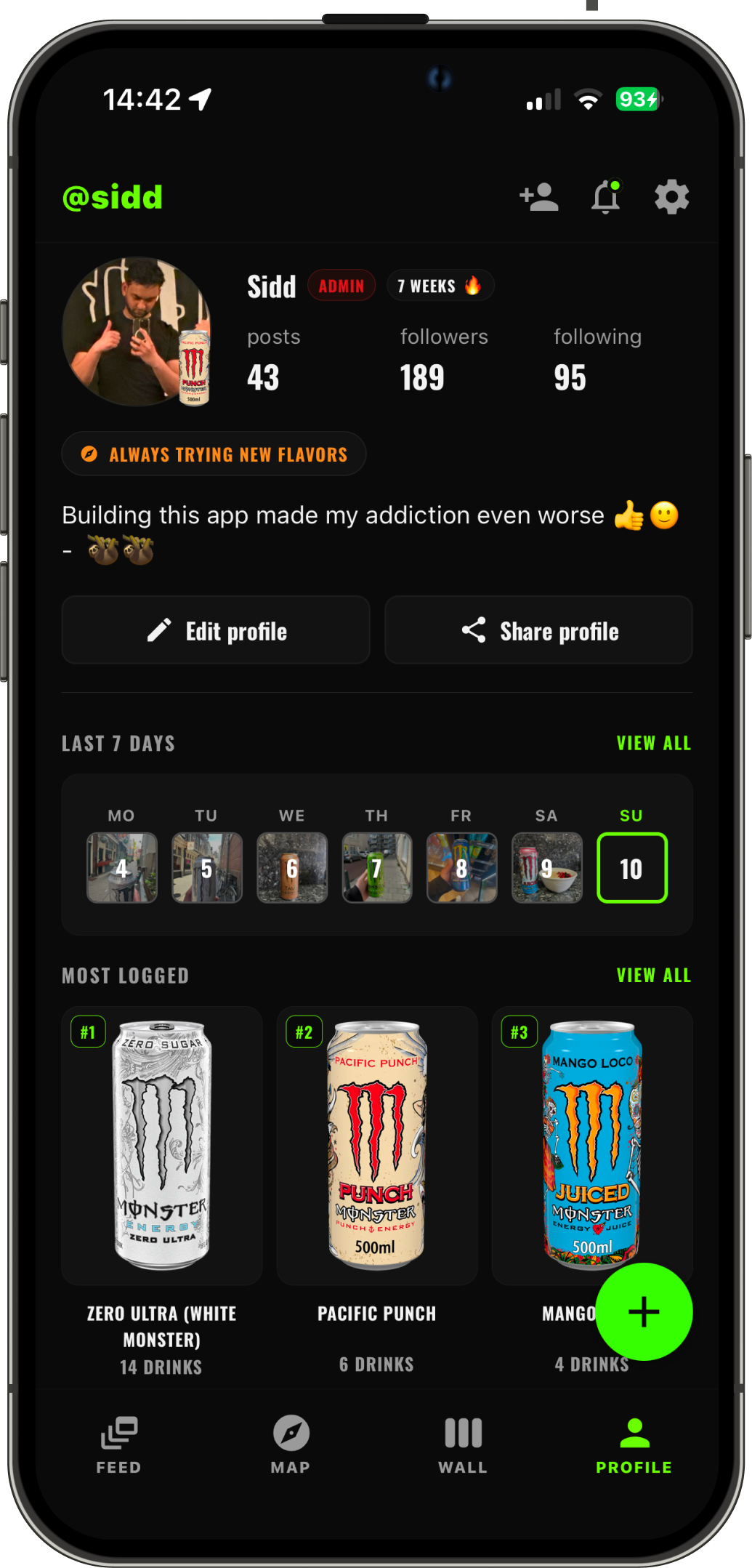 BeastVault profile for Monster Energy collectors